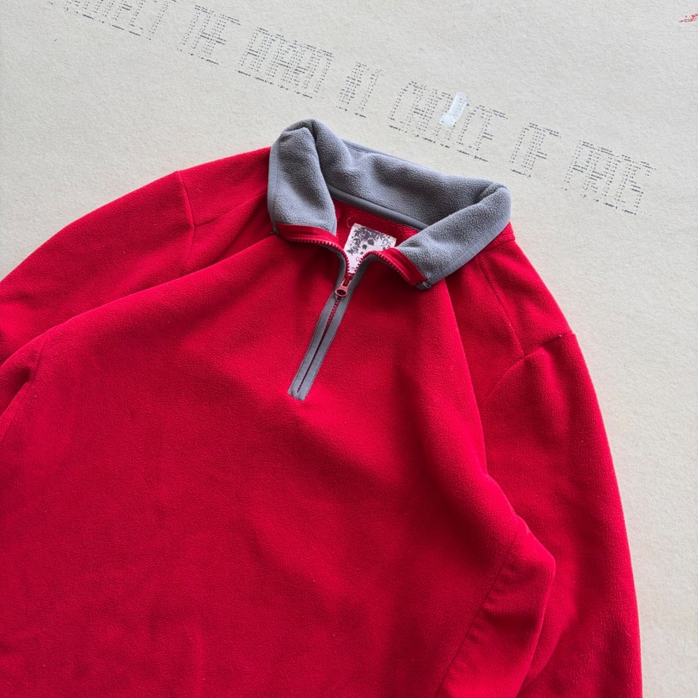Y2K Vintage Old Navy Fleece Quarter Zip Pullover Sweater